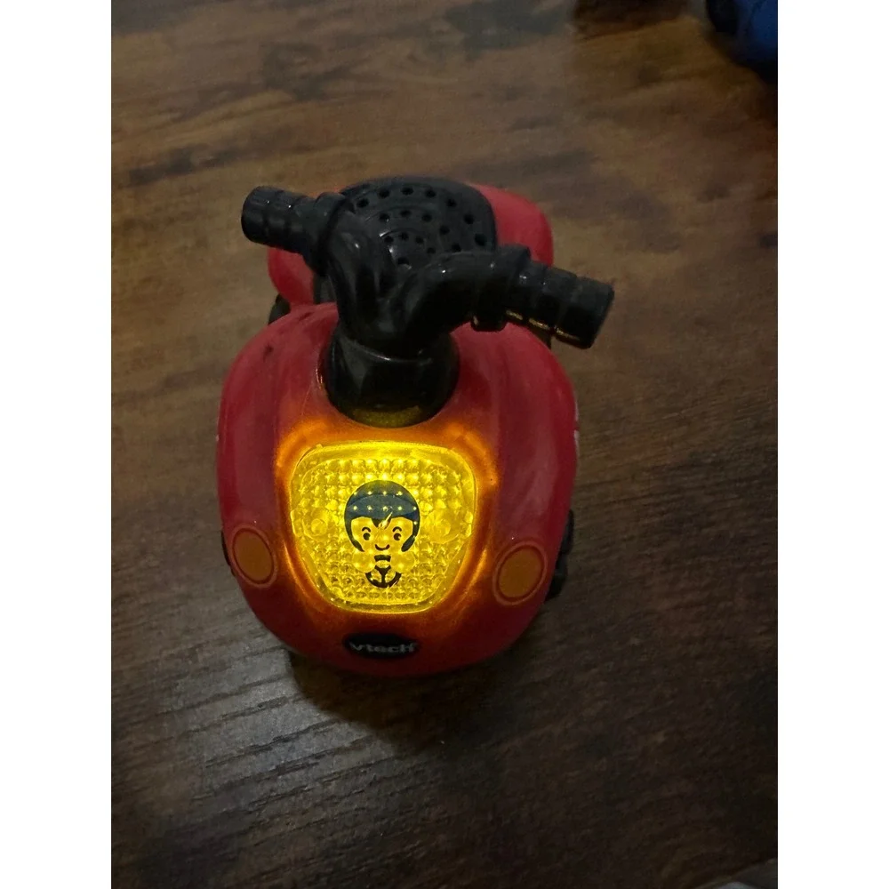 VTech Go Go Smart Wheels ATV Red Interactive Toy Car Light Up Sound